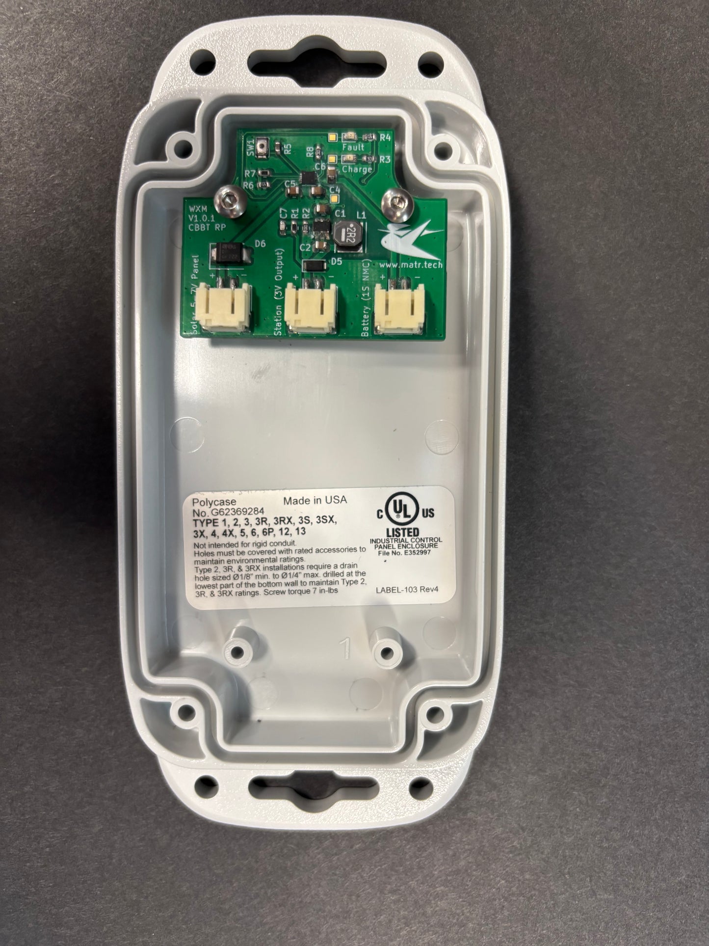 Solar Charging Board (3.3V Output)